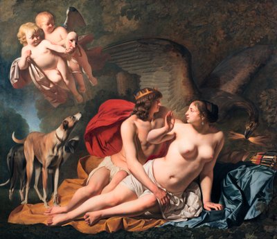 Giove e Callisto da Cesar Boetius van Everdingen